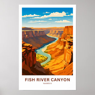 Fish River Canyon Namibia Travel Print