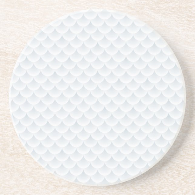 fish scale abstract vector background coaster (Front)