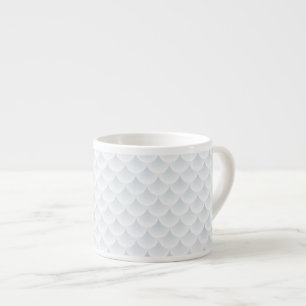 fish scale abstract vector background espresso cup