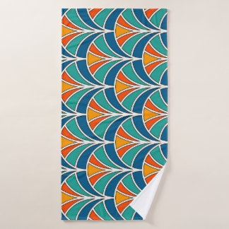 Fish Scale: Asian Traditional Bath Towel