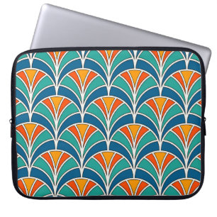Fish Scale: Asian Traditional Laptop Sleeve
