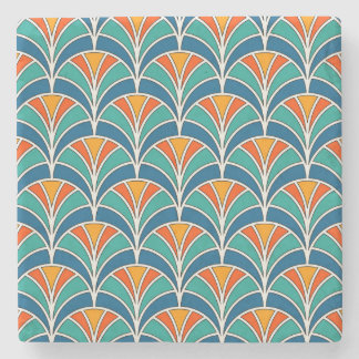 Fish Scale: Asian Traditional Stone Coaster