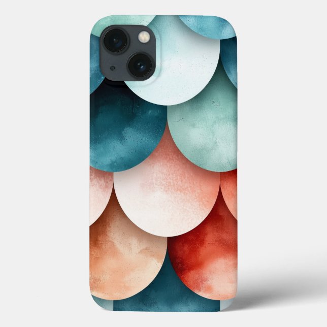 Fish Scales Case-Mate iPhone Case (Back)