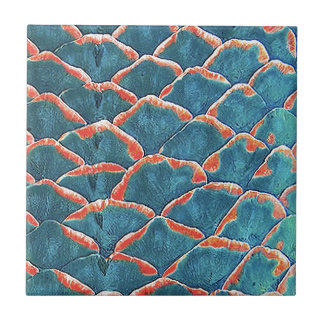 "Fish Scales" Ceramic Tile
