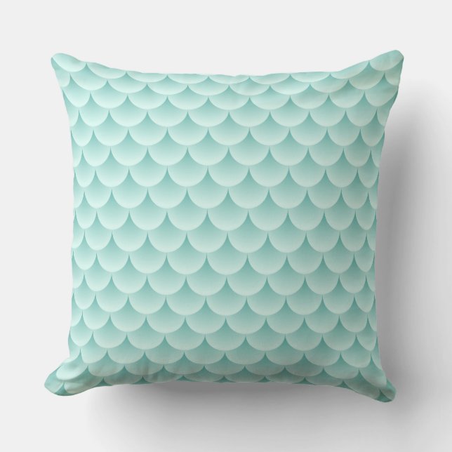 Fish Scales Pattern Cushion (Front)