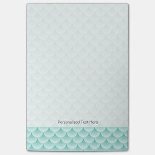 Fish Scales Pattern Post-it Notes