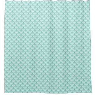 Fish Scales Pattern Shower Curtain