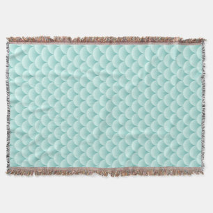Fish Scales Pattern Throw Blanket
