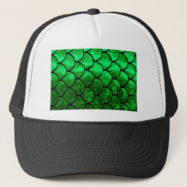 fish scales trucker hat (Front)