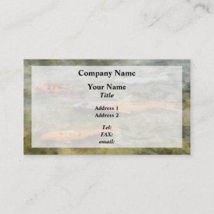 Fish - School Of Koi': Business Card