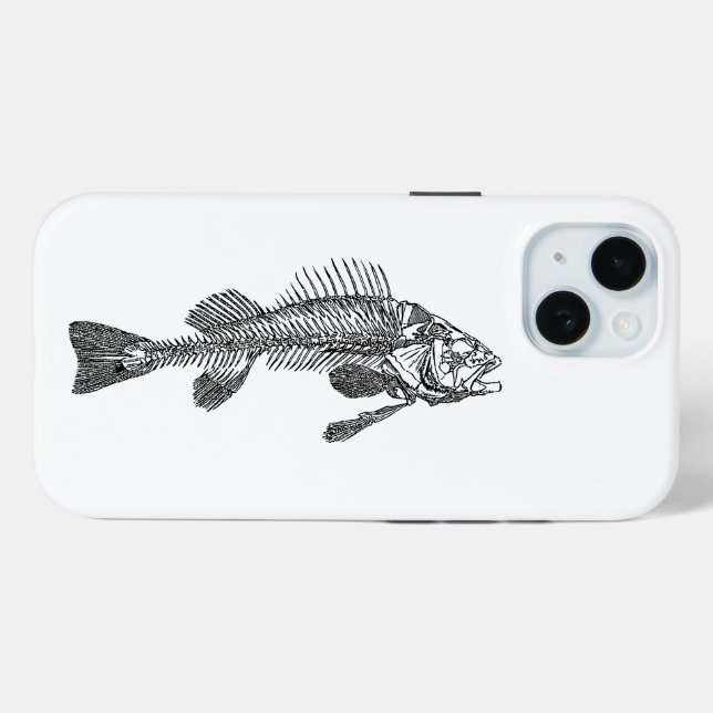 Fish skeleton Case-Mate iPhone case (Back (Horizontal))