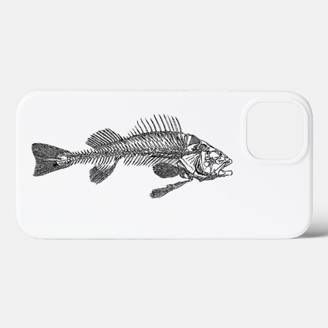 Fish skeleton Case-Mate iPhone case (Back (Horizontal))