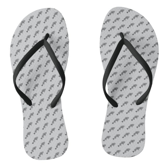 Fish skeleton thongs (Footbed)