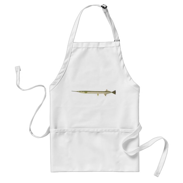 Fish - Slender Long-Tom - Tylosurus ferox Standard Apron (Front)