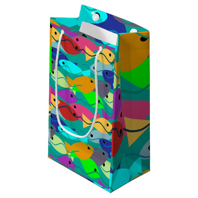 Fish Small Gift Bag (Front Angled)