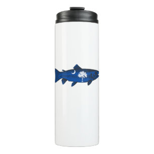 Fish South Carolina Trout Thermal Tumbler