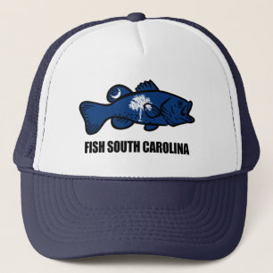 Fish South Carolina Trucker Hat
