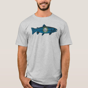 Fish South Dakota Trout T-Shirt