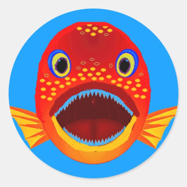 Fish Sticker (Front)