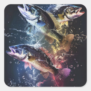 Fish sticker