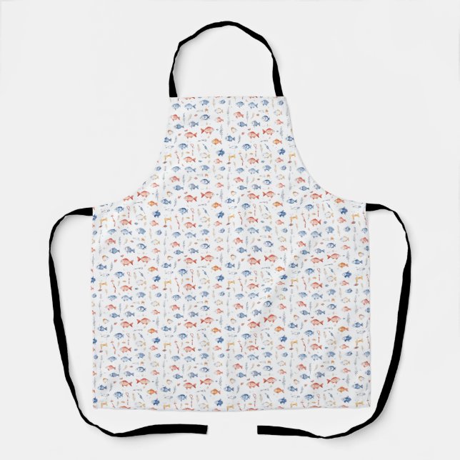 Fish Stories Told Here ... Some True Apron (Front)