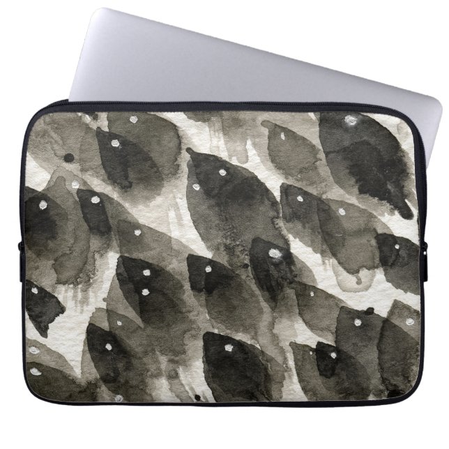 Fish Storm Laptop Sleeve (Front)