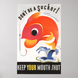 Fish Sucker Poster