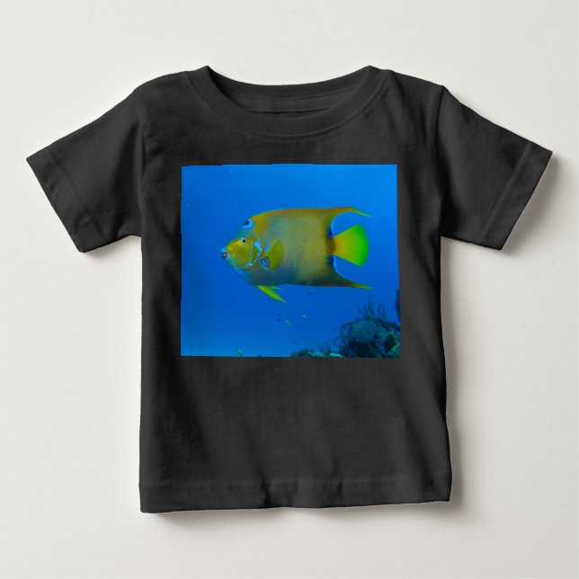 Fish Swim Custom Personalise Destiny Destiny'S Baby T-Shirt (Front)