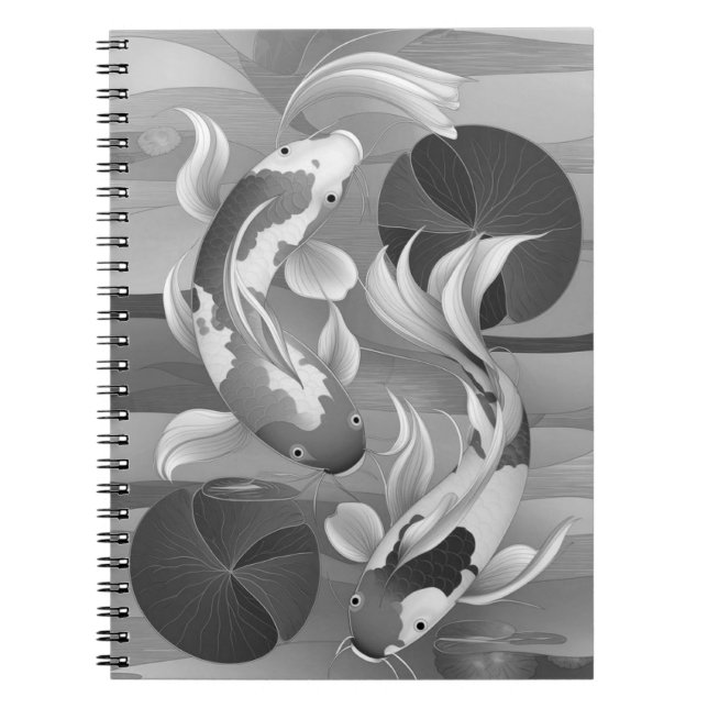 Fish swimming notebook (Front)