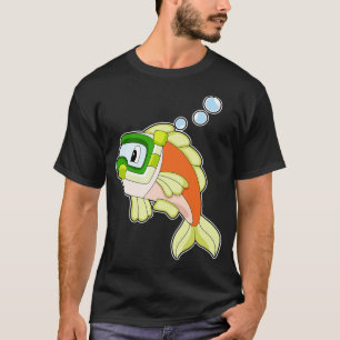 Fish Swimming Snorkel T-Shirt