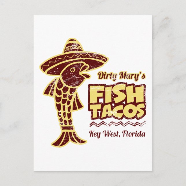 Fish Tacos Postcard (Front)