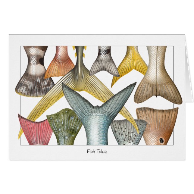 Fish Tails (Tales) Card (Front Horizontal)