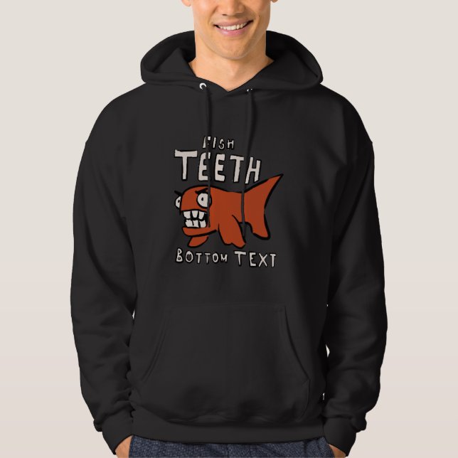 Fish Teeth Hoodie (Front)