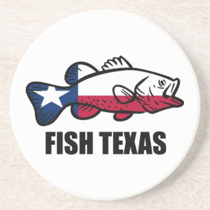 Fish Texas Coaster