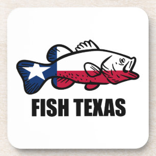 Fish Texas Coaster