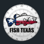 Fish Texas Dartboard<br><div class="desc">Show them your love of fishing in the Lone Star State!</div>