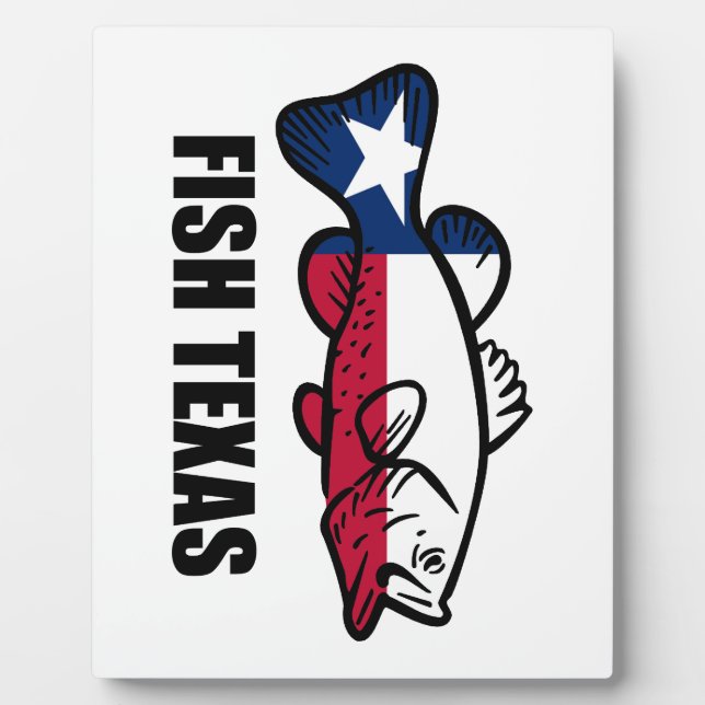 Fish Texas Plaque (Front)