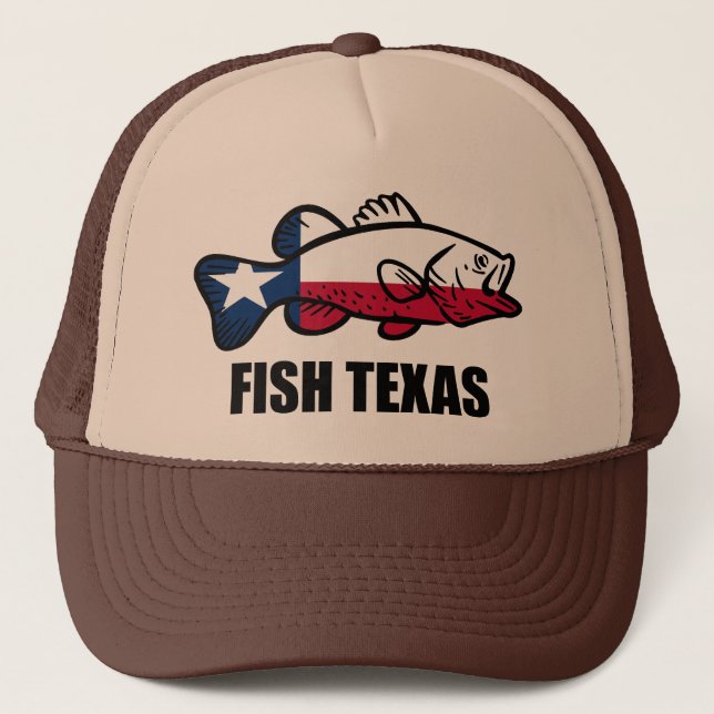 Fish Texas Trucker Hat (Front)