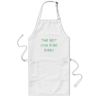 Fish, THE BEST COOK EVER BOBBY Long Apron