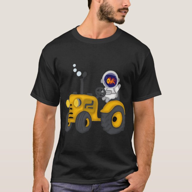 Fish the Farming Astronaut T-Shirt (Front)