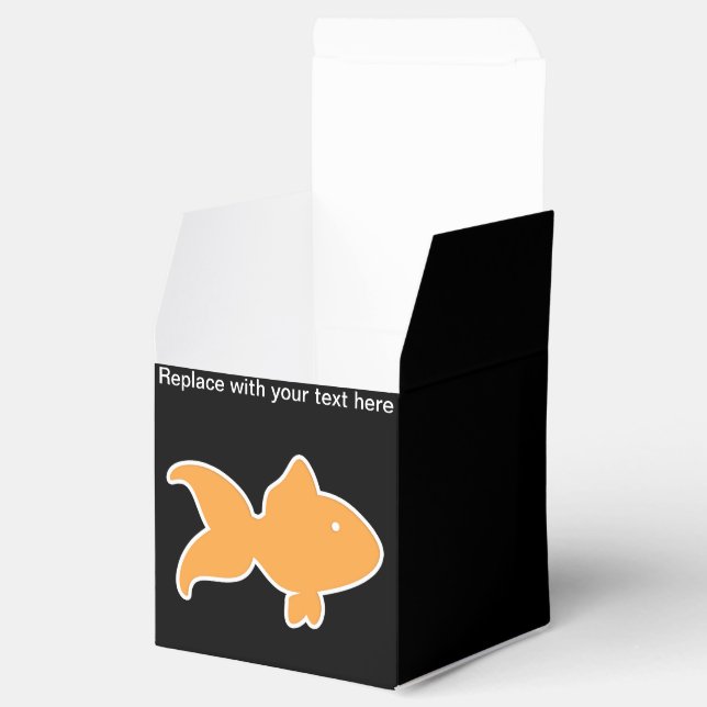 Fish Theme Party Favour Box (Opened)