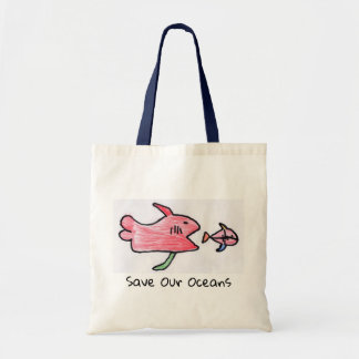 fish tote bag