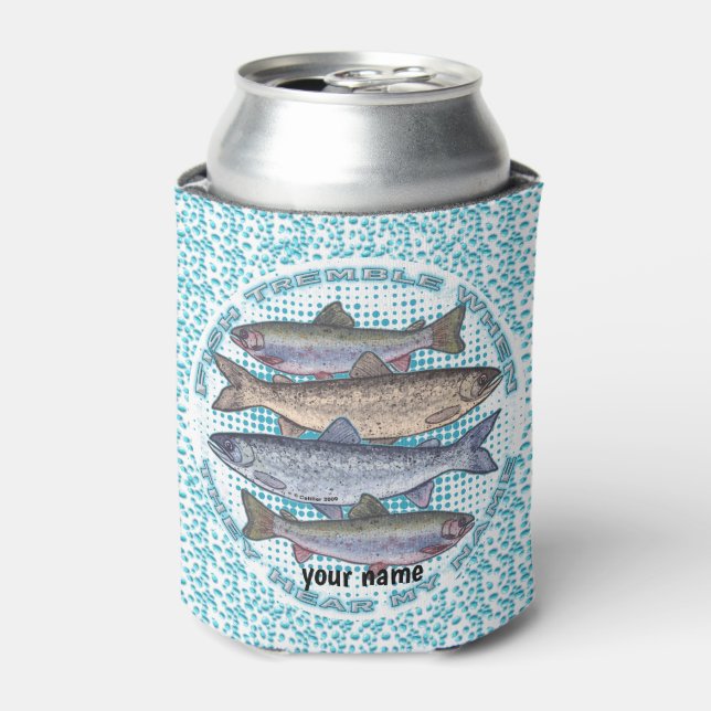 Fish Tremble can cooler (Can Front)