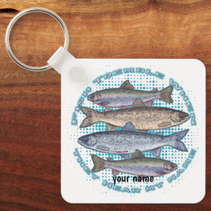 Fish Tremble  keychain