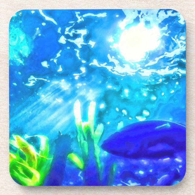 Fish Under The Sea Coaster (Front)
