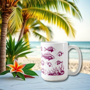 Fish Under Water-Fisherman Style Trend Coffee Mug