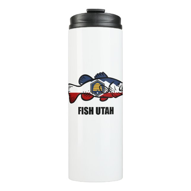 Fish Utah Thermal Tumbler (Front)