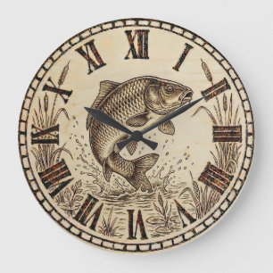 Fish Wall Clock
