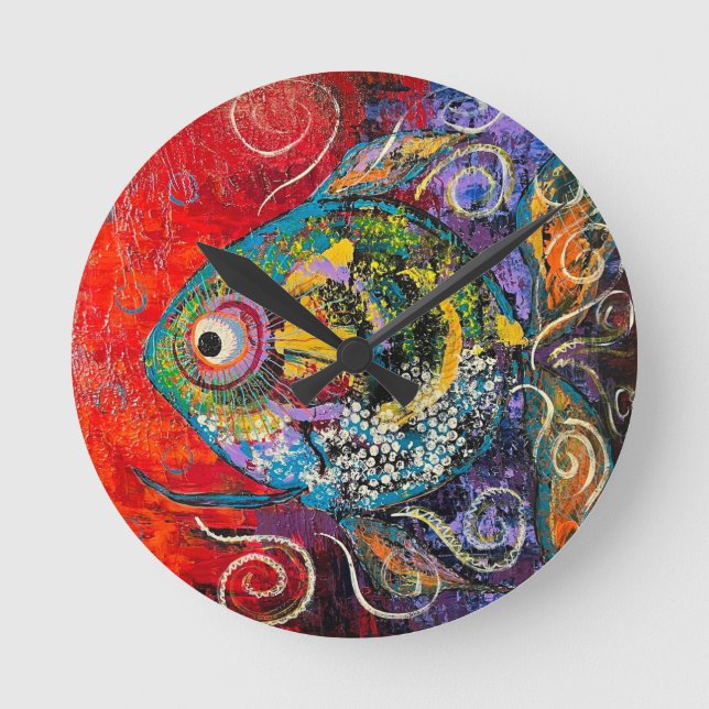 Fish Wall Clock (Front)