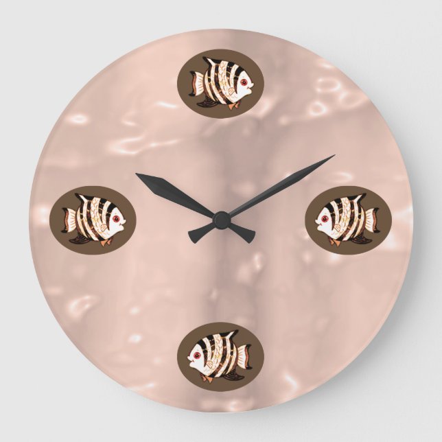 Fish Wall Clock by Janz Large (Front)